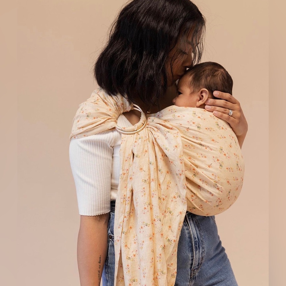 Wildbird linen sling in Minla